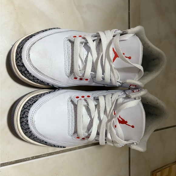 Jordan Shoes - Jordan White and Red Classic Sneakers
